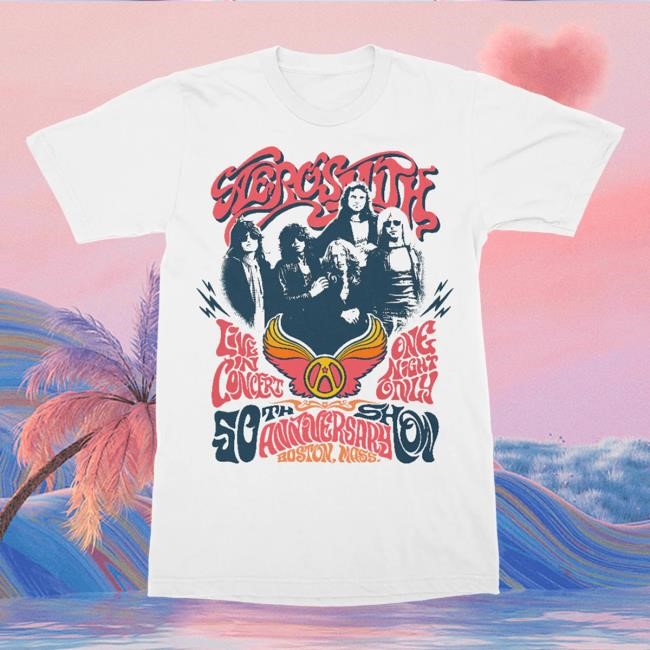 Anniversary Tee Aerosmith Official Store