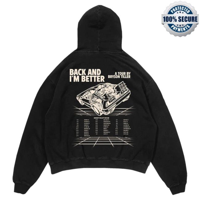Official Bryson Tiller Merch Store Trapsoul Back And I'm Better Tour Pull Over Hoodie Bryson Tiller Clothing Shop Trap Soul Official Bryson Tiller Merch Store Trapsoul Back And I'm Better Tour Crew neck Sweatshirt Bryson Tiller Clothing Shop Trap Soul