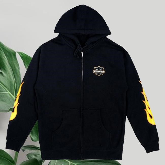 Official Matty Matheson Hog Daddy Zip-Up Pull Over Hoodie