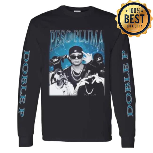 Official Peso Pluma Merch Collage Long Sleeve