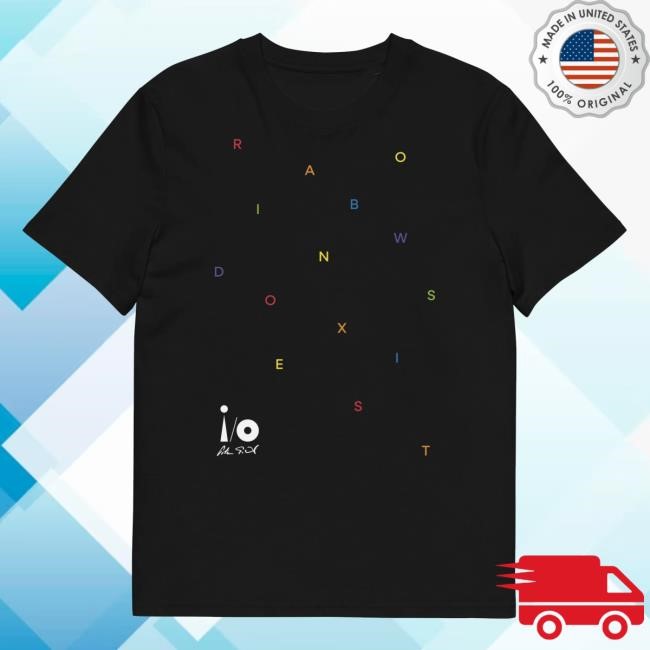 Official Peter Gabriel Real World Store Shop Merch Rainbows Do Exist T-Shirts