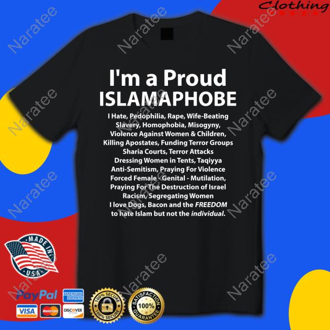 I'm A Proud Islamaphobe Sweatshirt