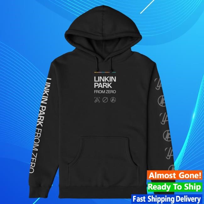 Official Linkin Park Merch Store Linkin Park From Zero Radiate Black Sweatshirts LinkinPark