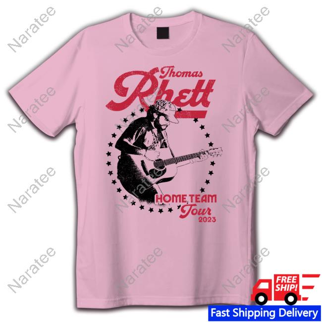 Thomas Rhett Tour Merch TR Portrait Raglan T-Shirt