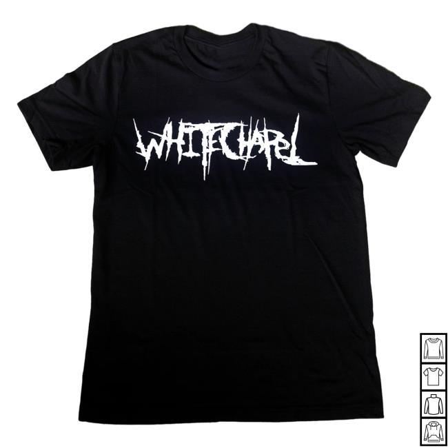 Whitechapel Merch Classic Logo Black T-Shirt