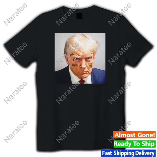 Shitheadsteve Merch Trump Face Tattoo Tee Shirt