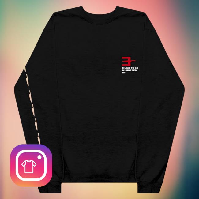 Official Eminem Slim Shady Clothing Shop Store Mtbmb Knife Long Sleeve Tshirt Black SlimShady Merch