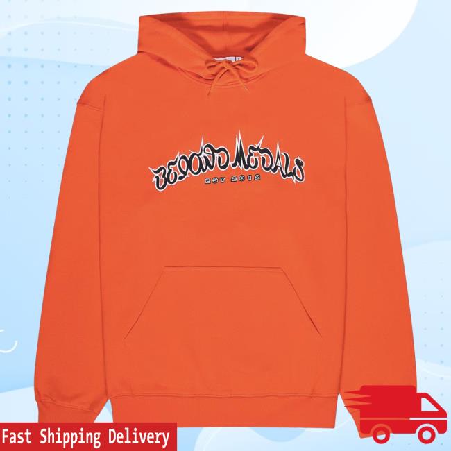Official Beyond Medals Merch Store Beyond Medals Spike Crew neck Orange Beyond Medals Apparel Clothing Shop BeyondMedals