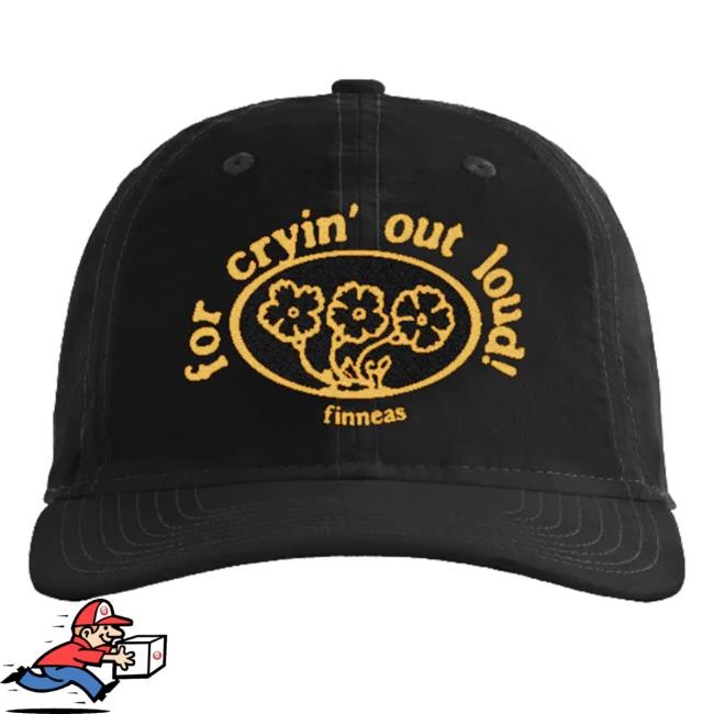 Finneas For Cryin' Out Loud! Black Dad Cap - Finneas Merch Store