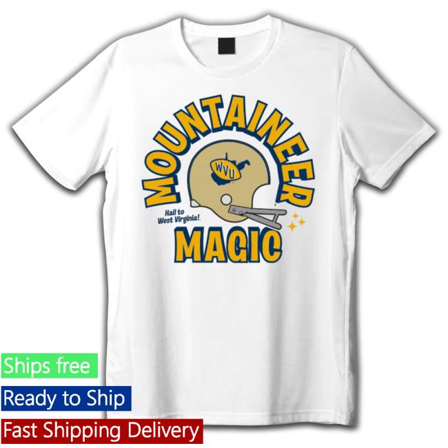 Official Homefield Merch WVU Football Mountaineer Magic Long Sleeve