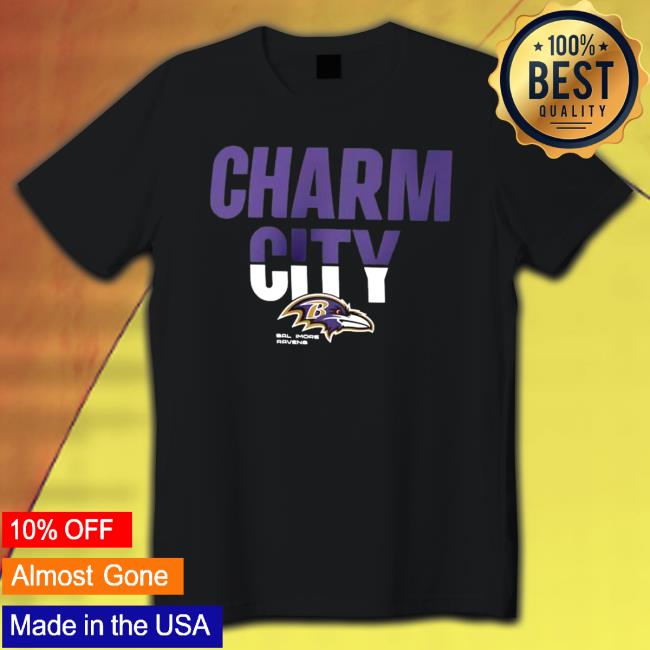 Official Charm City The Ravens currently T-Shirt