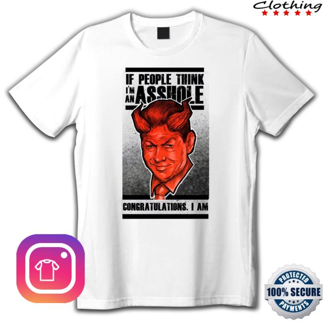 Men's White Vince McMahon Congratulations Hoodie