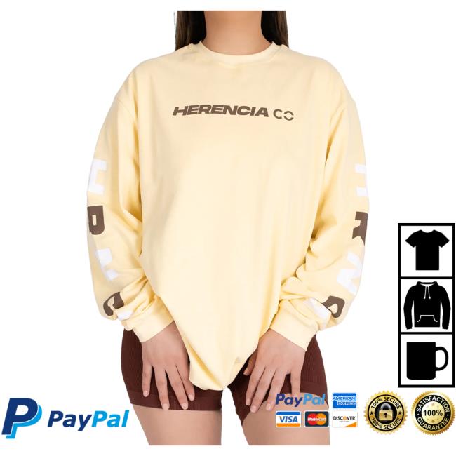 Official Herencia Clothing Merch Feliz Como Una Lombriz Unisex Sweaters HerenciaClothing