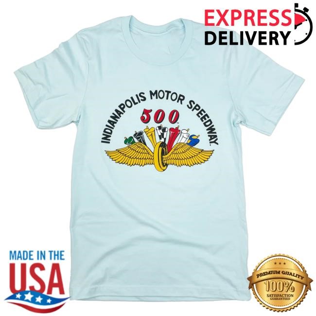 Ims Wing & Wheel Flags Retro Shirt