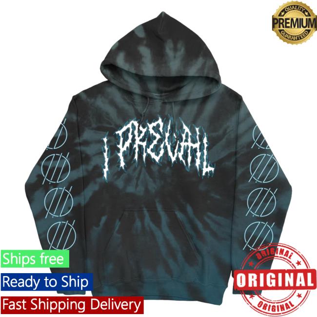 Official I Prevail Merch Store I Prevail Body Bag Pull Over Hoodie (Black/Blue Dye) I Prevail Apparel Clothing Shop IPrevail