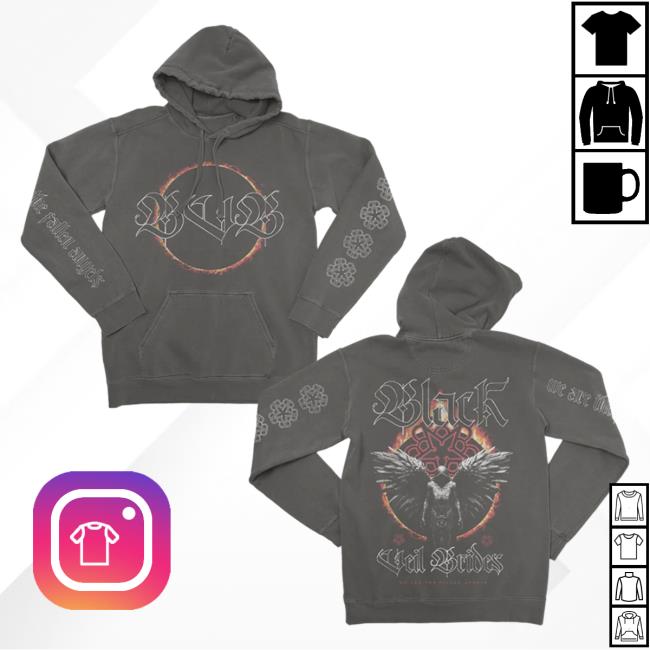 Sumerian Records Black Veil Brides Merch Store We Are The Fallen Angels Fallen Angels Pull Over Hoodie BlackVeilBrides
