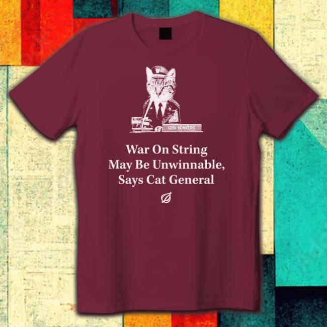 The Onion War On String Tee