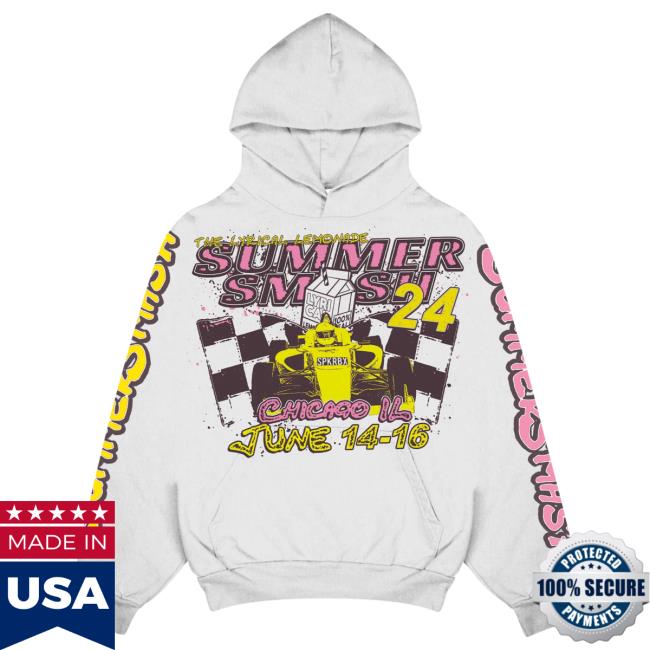 Summer Smash Indy Car Line Up Hoodie