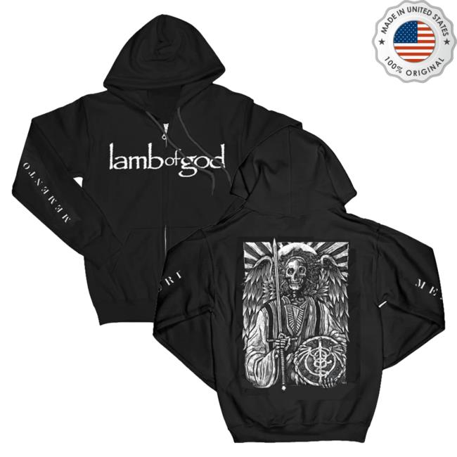 Official Lamb Of God Merch Store Angel Of Death Attractive Hoodie
