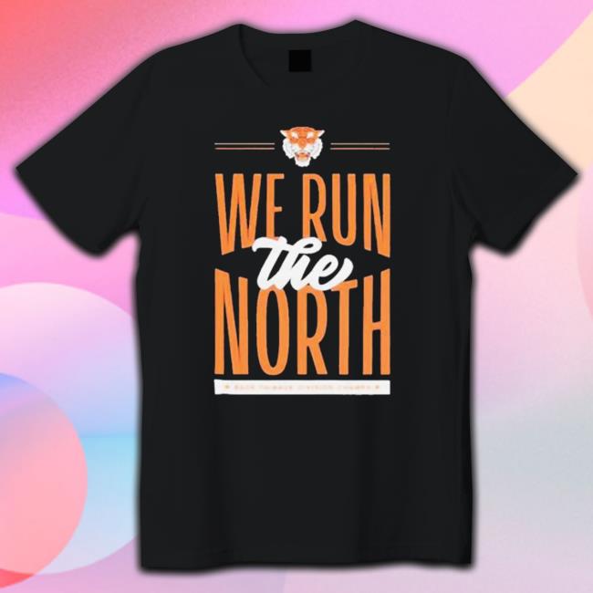 Official We Run The North Cincinnati Bengals Back To Back Division Champs Sweatshirts