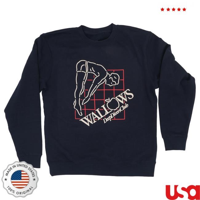 Official Wallows Divers Club Crewneck Sweatshirt – Wallows Store Merch