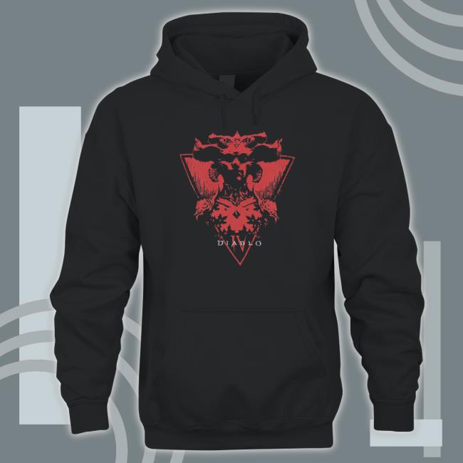 Official Diablo 4 Merch Diablo Iv J!Nx Black Lilith Is Back Tee Shirt