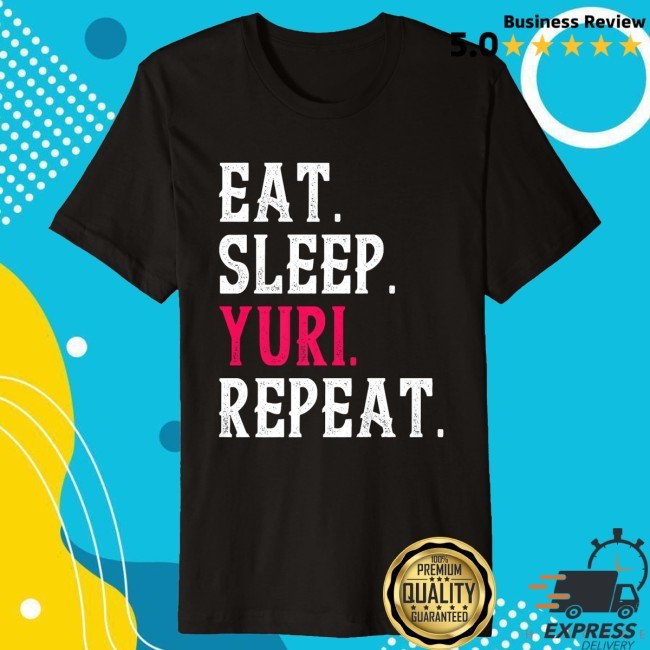 Anime Yuri Lovers Tshirt Eat Sleep Yuri Repeat Shirt