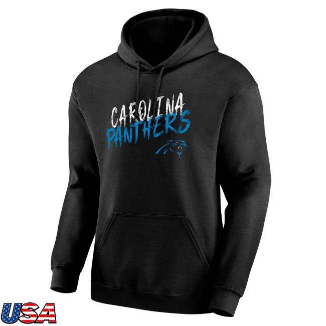 Carolina Panthers Hustle NFL Football Minimal Logo NFL Football Game Day Carolina Panthers Hustle Artwork Tee