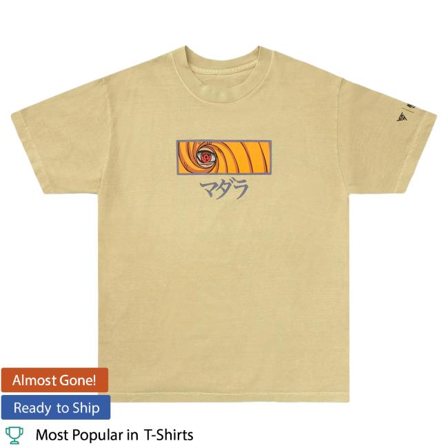 Official Hypland Clothing Merch Store Hypland Shippuden Tobi Eyes Tee (Mushroom)