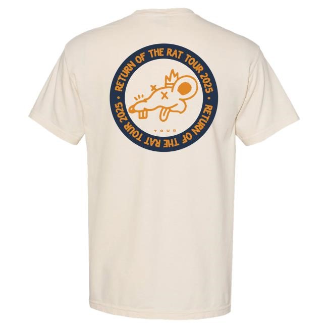 Official Theo Von Merch Return of The Rat Ivory Top Shirt TheoVon