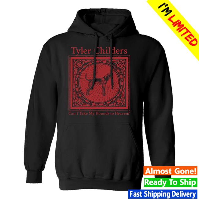 Official Tyler Childers Merch Store Tyler Childers Black Hounds Popover Hoodie TylerChilders