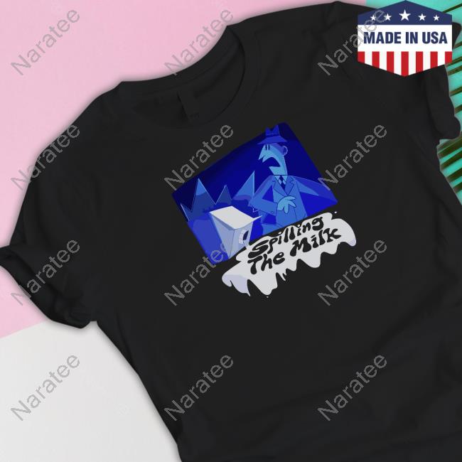 Business Man Spilling The Milk Shirt New