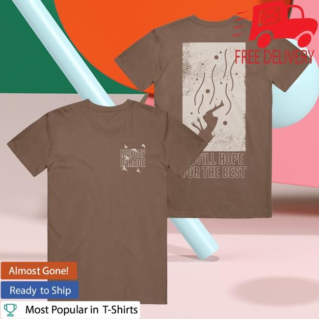 Official Mayday Parade Merch Store Shop Mayday Parade Girl Underwater - Espresso Shirt New