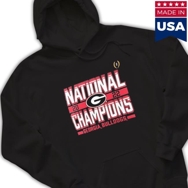 Georgia Bulldogs College Football Playoff 2022 National Champions Tee Georgia Bulldogs College Football Playoff 2022 National Champions Shirt