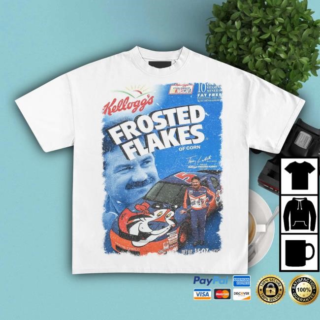 Official Heavyweight Legends Frosted Flakes Tony Labonte Nascar Vintage Tee