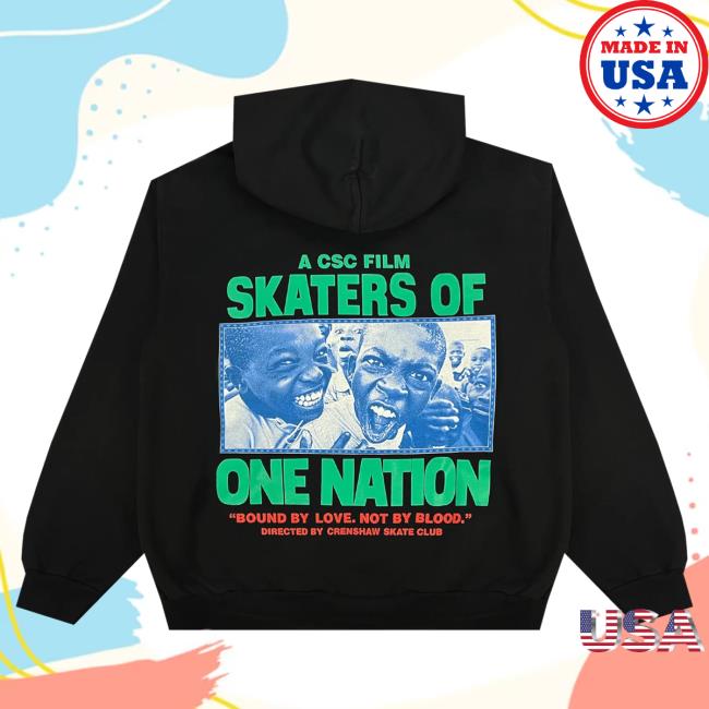 Official Crenshaw Skate Club S.O.O.N Attractive Hoodie Black CrenshawSkateClub