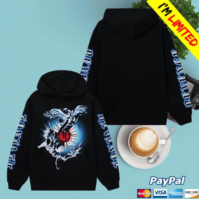 Revenge XXXTentacion Apparel Clothing Store Shop Revenge Angel Disciple Crewneck Black XXX Tentacion Merch
