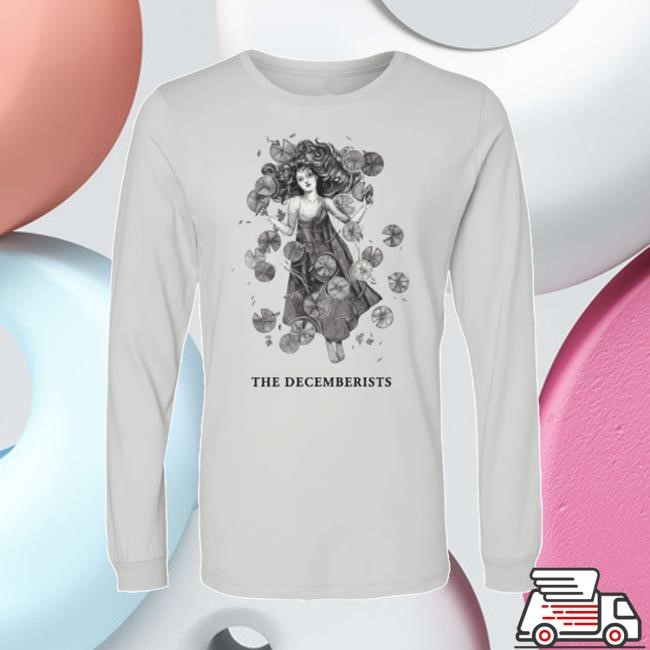 The Decemberists Official Merch Rusalka Long Sleeve The Decemberists Clothing Shop The Decemberists Apparel Collection