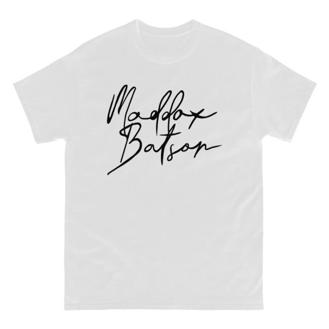 Maddox Batson Signature New Shirt Maddox Batson Merch