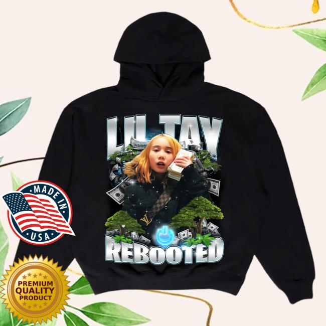 Official Lil Tay Clothing Store Shop Lil Tay Rebooted Crewneck Sweatshirt LilTay Merch