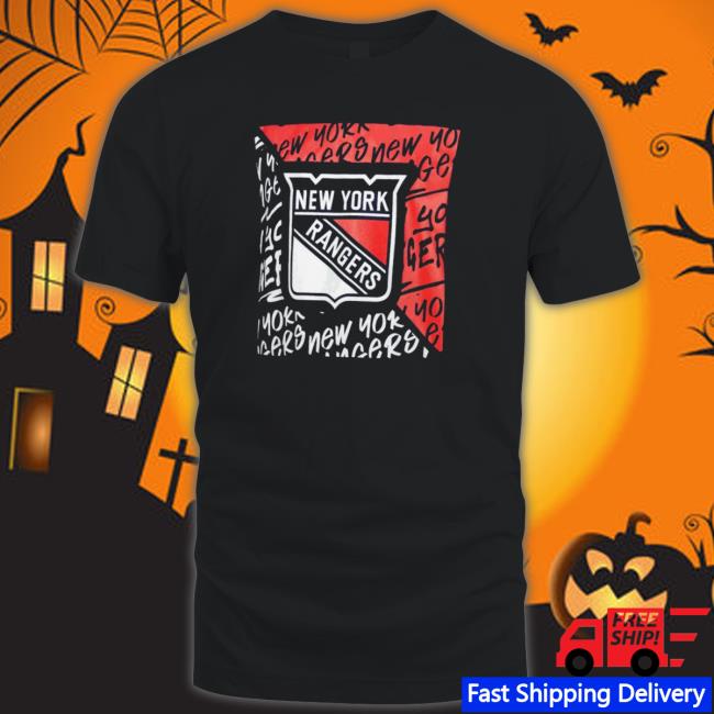 New York Rangers Youth Divide Shirt New York Rangers Youth Divide Shirt