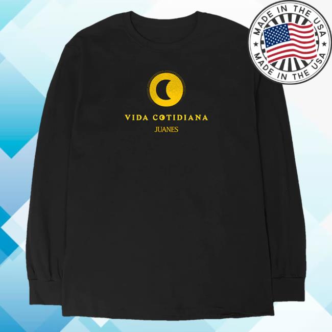 Official Juanes Merch Store Juanes Vida Cotidiana Long Sleeve Hot Shirt Juanes Apparel Clothing Shop