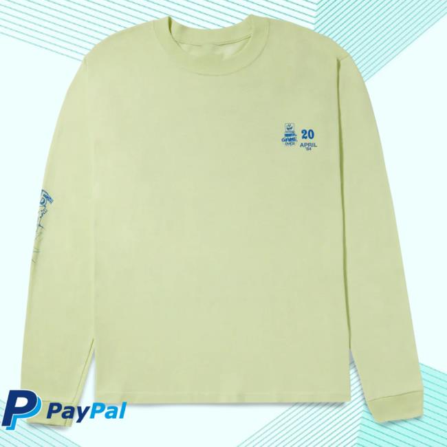 Huf Worldwide Store Shop Game Over Crewneck Lime Hufworldwide