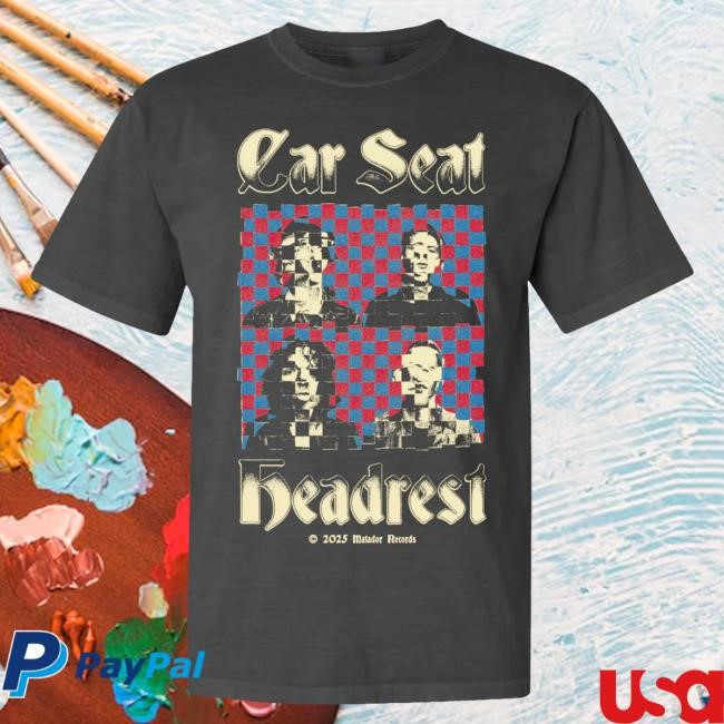 Official Car Seat Headrest Merch Band Collage Tshirt (From Kilby Block Party)