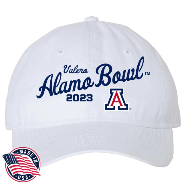 Official Alamo Bowl Merch Store Alamo Bowl 2023 Valero Alamo Bowl ARIZONA Hat Cap Alamo Bowl Merchandise Alamobowl Apparel Clothing Shop