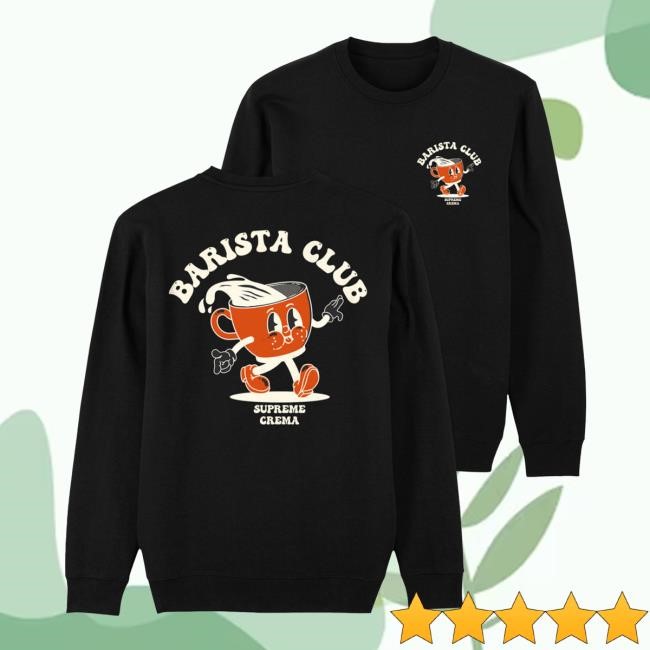 Barista Club Essential Crewneck Sweatshirt – Another Cotton Lab Shop Merch