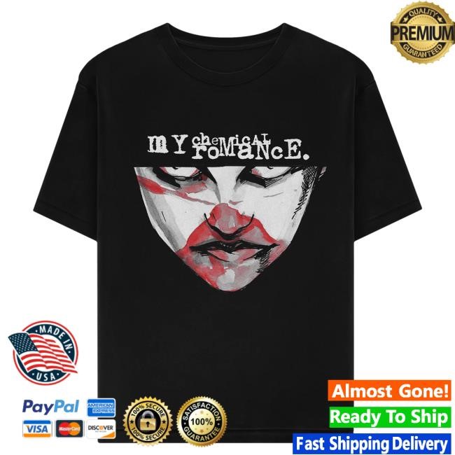 Official My Chemical Romance Demolition Lover Mask Shirt 2024