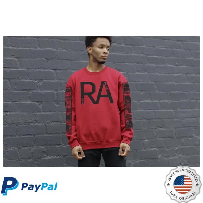 Official Rise HeartFist TV Crewneck (Garnet)