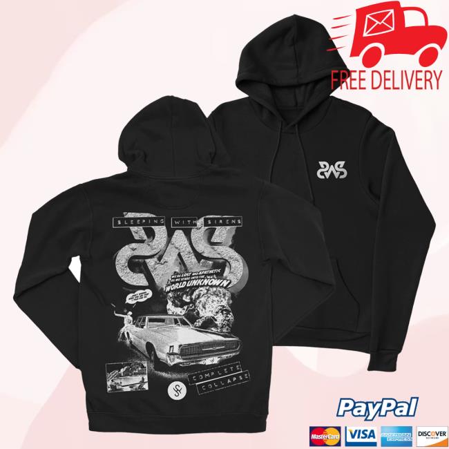 Official Official Sumerian Records Merch Store Apathetic Black Popover Sweatshirt