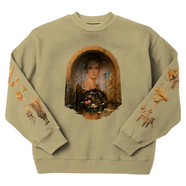 Official Circa Survive ADAL A Dream About Love Sweatshirt Tan Circasurvive